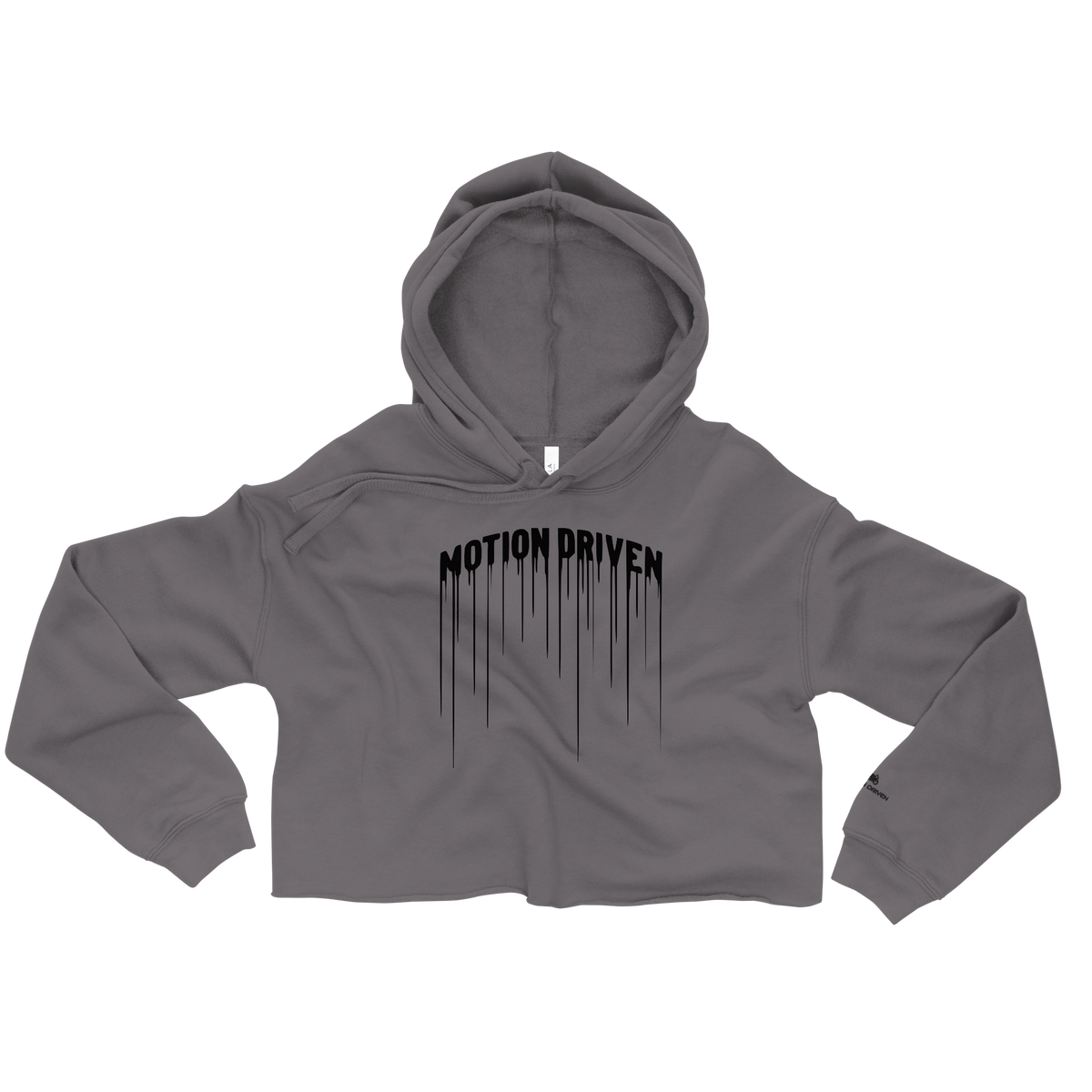 Ladies Runoff Crop Hoodie