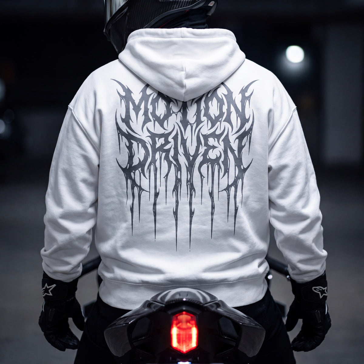 VANDAL HOODIE [WHITE]